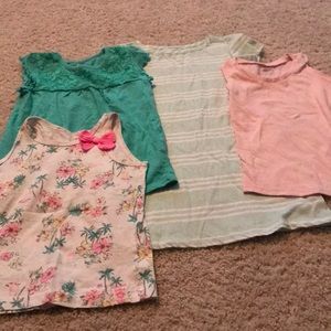 Lot of adorable girls 4T tops!!